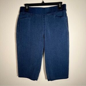 Intro Blue Bermuda Shorts Casual Pockets